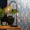 Light & Living Tafellamp Meya - Zwart - 23x18x60cm - Modern - Kerst cadeau - Kerst cadeautjes - Cadeau vrouw - Cadeau man - Cadeau voor haar - Cadeau voor hem - Kerstcadeau - Kerst kado - Kado man - Kado vrouw
