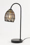 Light & Living Tafellamp Meya - Zwart - 23x18x60cm - Modern - Kerst cadeau - Kerst cadeautjes - Cadeau vrouw - Cadeau man - Cadeau voor haar - Cadeau voor hem - Kerstcadeau - Kerst kado - Kado man - Kado vrouw