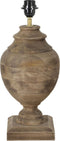 Light & Living Tafellamp Milazzo - Bruin - 20x20x45cm - Woonkamer - Slaapkamer