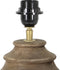 Light & Living Tafellamp Milazzo - Bruin - 20x20x45cm - Woonkamer - Slaapkamer