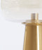 Light & Living Tafellamp Misty - 45cm - Amber/Goud