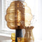 Light & Living Tafellamp Misty - 45cm - Amber/Goud