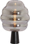 Light & Living Tafellamp Misty - 45cm - Smoke/Mat Zwart