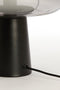Light & Living Tafellamp Misty - 45cm - Smoke/Mat Zwart