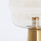 Light & Living Tafellamp Misty - Amber/Goud - 30x30x46cm - Modern - Kerst cadeau - Kerst cadeautjes - Cadeau vrouw - Cadeau man - Cadeau voor haar - Cadeau voor hem - Kerstcadeau - Kerst kado - Kado man - Kado vrouw
