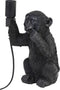 Light & Living Tafellamp Monkey - Zwart - 20x19,5x34cm - Bohemian - Woonkamer - Slaapkamer
