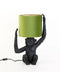 Light & Living Tafellamp Monkey - Zwart/Groen - 33x24x51cm - Modern