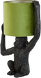 Light & Living Tafellamp Monkey - Zwart/Groen - 46x32x68cm - Modern