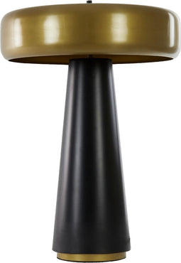 Light & Living Tafellamp Nagai - Brons/Zwart - Ø40cm - Modern