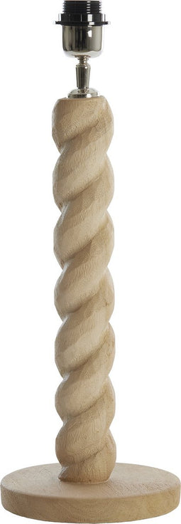 Light & Living Tafellamp Nanno - Mangohout - Mat Naturel - excl. kap