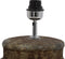 Light & Living Tafellamp Nefera - Keramiek - 48cm - Roestbruin - excl. kap