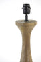 Light & Living Tafellamp Nicolo - Mangohout - 66cm - Mat Bruin - excl. kap
