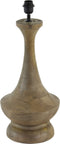 Light & Living Tafellamp Nicolo - Mangohout - 66cm - Mat Bruin - excl. kap