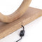 Light & Living Tafellamp Nubia - Mangohout - Naturel - excl. kap