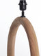 Light & Living Tafellamp Nubia - Mangohout - Naturel - excl. kap