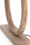 Light & Living Tafellamp Nubia - Mangohout - Naturel - excl. kap