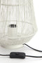 Light&living Tafellamp Ø24x33 cm BANJAR crème