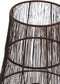 Light&living Tafellamp Ø24x33 cm BANJAR donker bruin