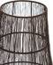Light&living Tafellamp Ø24x33 cm BANJAR donker bruin