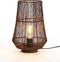 Light&living Tafellamp Ø24x33 cm BANJAR donker bruin