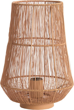 Light&living Tafellamp Ø24x33 cm BANJAR oud roze