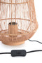 Light&living Tafellamp Ø24x33 cm BANJAR oud roze