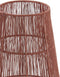 Light&living Tafellamp Ø24x33 cm BANJAR steenrood