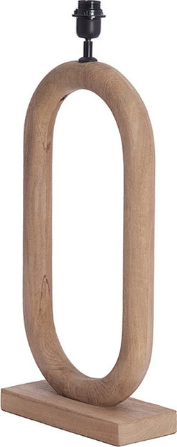 Light & Living Tafellamp Paceco - Mangohout - 59cm - excl. kap