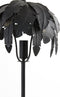 Light & Living Tafellamp Palmu - 50cm hoog - Mat Zwart