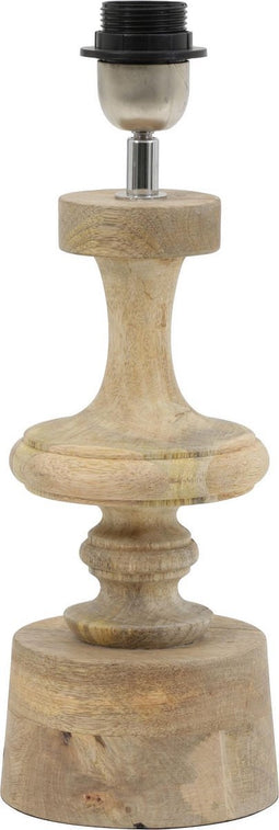 Light & Living Tafellamp Pasco - Bruin - Ø13cm - Woonkamer - Slaapkamer