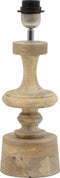 Light & Living Tafellamp Pasco - Bruin - Ø13cm - Woonkamer - Slaapkamer