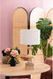 Light & Living Tafellamp Pasco - Bruin - Ø13cm - Woonkamer - Slaapkamer