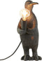 Light & Living Tafellamp Penguin - Zwart - 16x13x34cm - Modern