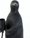 Light & Living Tafellamp Penguin - Zwart - 16x13x34cm - Modern