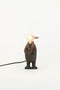 Light & Living Tafellamp Penguin - Zwart - 16x13x34cm - Modern