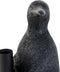 Light & Living Tafellamp Penguin - Zwart - 16x13x34cm - Modern