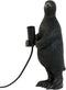 Light & Living Tafellamp Penguin - Zwart - 16x13x34cm - Modern