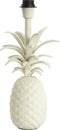 Light & Living Tafellamp Pineapple - 37cm - Crème - excl. kap