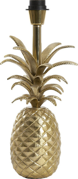 Light & Living Tafellamp Pineapple - 37cm - Goud - excl. kap