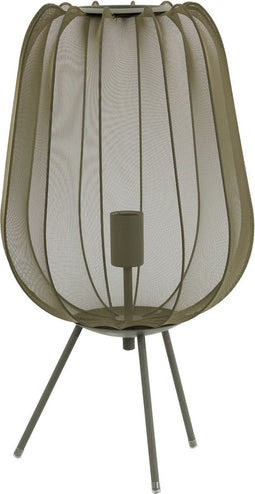 Light & Living Tafellamp Plumeria - Groen - Ø34cm - Modern - Kerst cadeau - Kerst cadeautjes - Cadeau vrouw - Cadeau man - Cadeau voor haar - Cadeau voor hem - Kerstcadeau - Kerst kado - Kado man - Kado vrouw