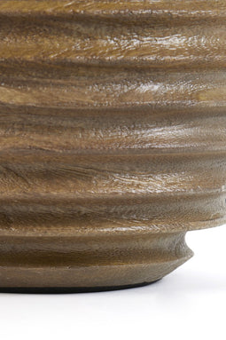 Light & Living Tafellamp Renzo - Mangohout - 38cm - Mat Bruin - excl. kap