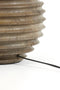 Light & Living Tafellamp Renzo - Mangohout - 38cm - Mat Bruin - excl. kap