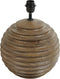 Light & Living Tafellamp Renzo - Mangohout - 38cm - Mat Bruin - excl. kap