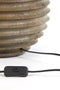 Light & Living Tafellamp Renzo - Mangohout - 38cm - Mat Bruin - excl. kap