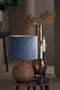 Light & Living Tafellamp Renzo - Mangohout - 38cm - Mat Bruin - excl. kap