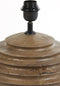 Light & Living Tafellamp Renzo - Mangohout - 38cm - Mat Bruin - excl. kap