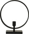 Light & Living Tafellamp Rudra - 35cm - mat zwart