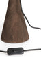 Light & Living Tafellamp Sabuli - Mangohout - 39cm - excl. kap