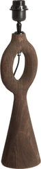 Light & Living Tafellamp Sabuli - Mangohout - 39cm - excl. kap