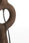 Light & Living Tafellamp Sabuli - Mangohout - 39cm - excl. kap